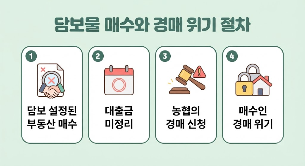 통나무 예식장 매매 사단: 담보물 매수 시 반드시 알아야 경고 1 담보물 매수