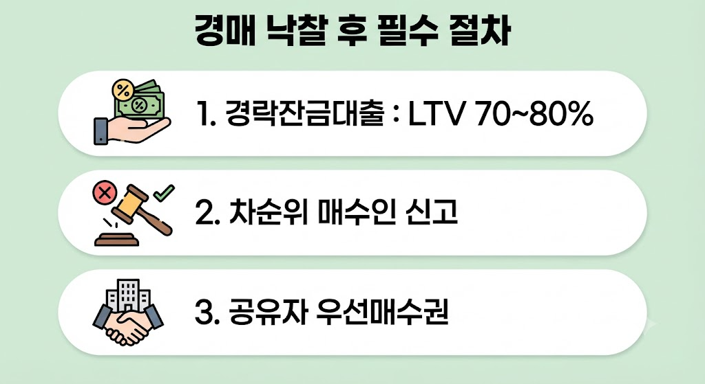 경락잔금대출부터 차순위 매수, 그리고 허위 유치권과의 전쟁 1 경매낙찰