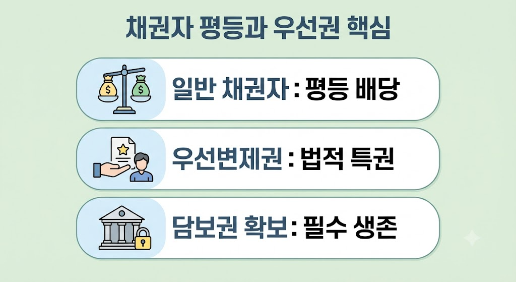 채권자 평등의 원칙과 안분배당,냉혹한 경매 법정 1 채권자 평등의 원칙
