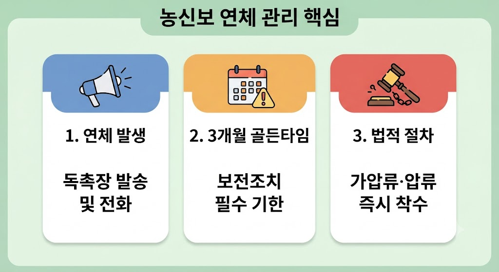 연체 발생부터 채권 이관까지, 농신보 대출의 3개월 골든타임 1 농신보 대출